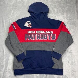 New England Patriots Hoodie Mens 3XL Multicolor Hands High NFL Football Sports